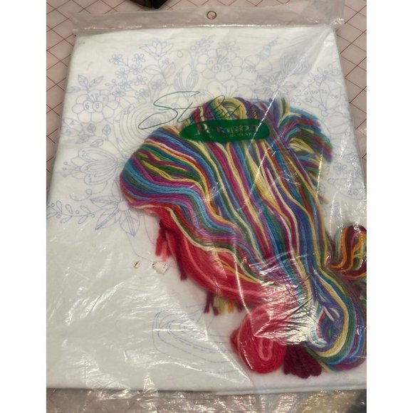 𝅺PARAGON Crewel Stitchery Kit “Vase of Flowers” 0634 - Picture 4 of 4